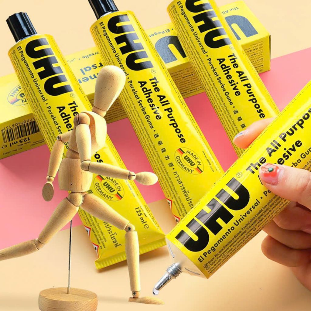 Keo UHU, keo đa năng chuyên dán mô hình DIY, Handmade
