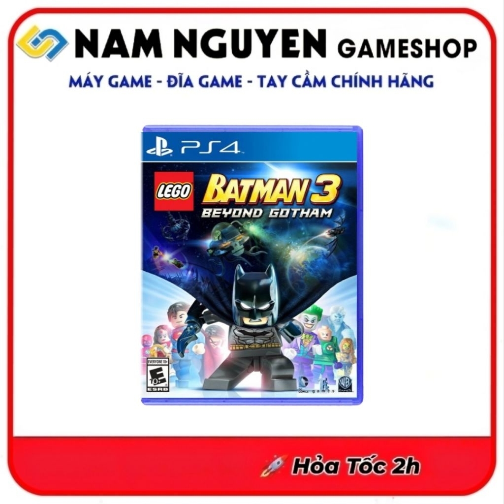 Đĩa Game PS4 | LEGO Batman 3 Beyond Gotham (1-2 Players)