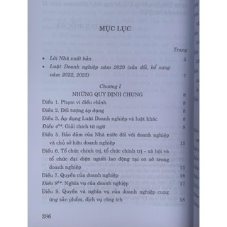 Sách -Luật Doanh nghiệp (sửa đổi, bổ sung năm 2022, 2025)