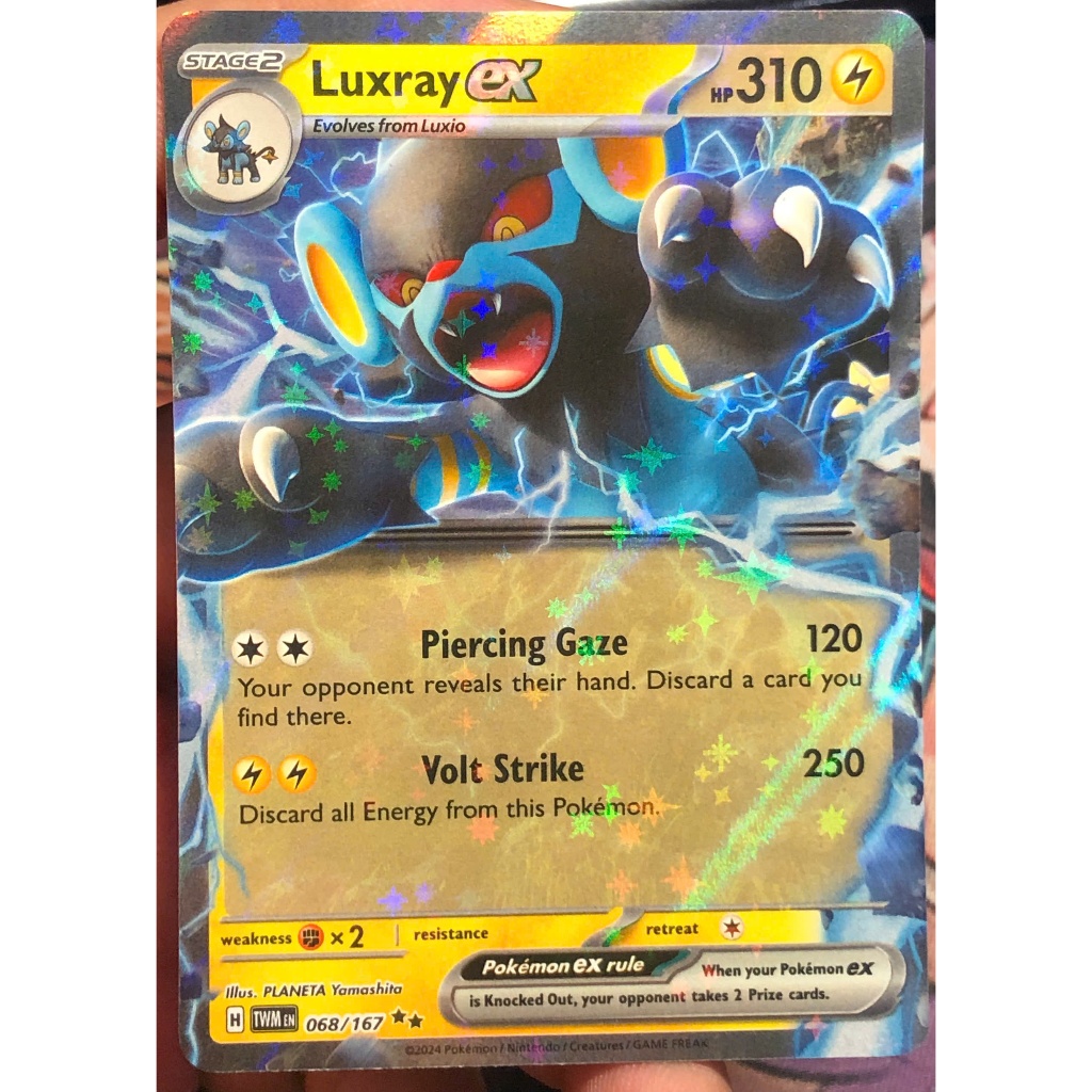 [KW2 Pokemon] [EN] Thẻ Luxray ex - 068/167 - Ultra Rare