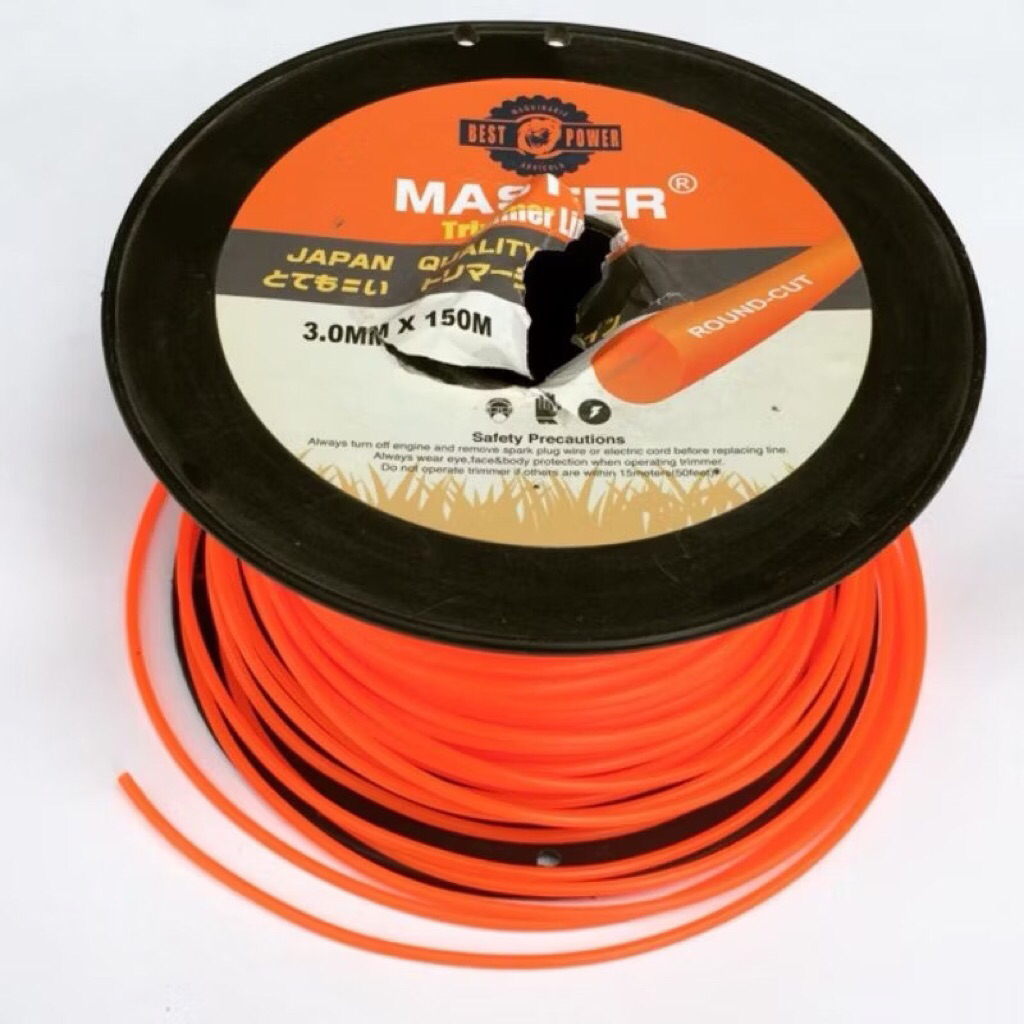 Cước cắt cỏ, Dây cước cắt cỏ vuông 3,5mm cho máy cắt cỏ (BÁN THEO MÉT)