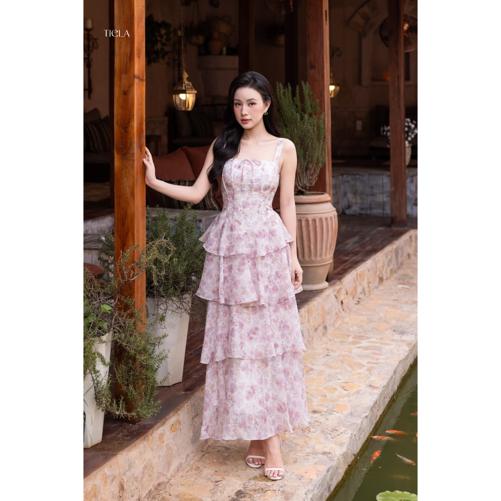 TIELA Đầm váy hoa bốn tầng-Sadie Dress | BigBuy360 - bigbuy360.vn