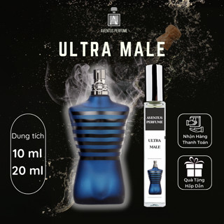  Nước hoa nam Ultra Male | Le Male Le | Le Male Elixir chai 10ml lưu hương lâu quyến rũ - Aventus Perfum 