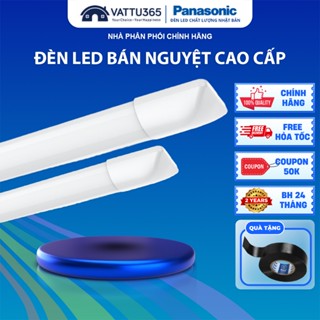 Bóng đèn LED bán nguyệt Panasonic 18W 40W, Đèn tuýp chống bụi cao cấp, BH 2 năm chính hãng