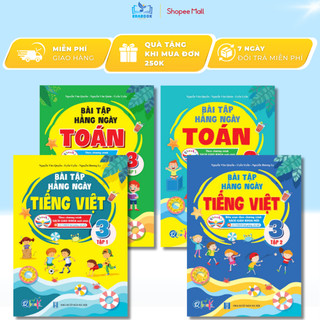  Sách - Bài Tập Hằng Ngày Toán Và Tiếng Việt Lớp 3 - Cánh Diều 