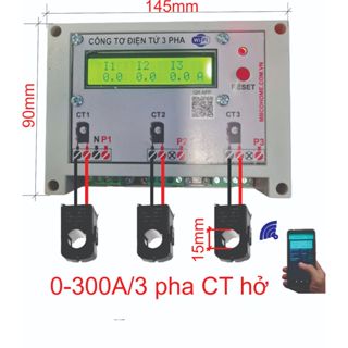  Công tơ điện tử 3 pha wifi MBCOHOME - Bảo hành 12 tháng 