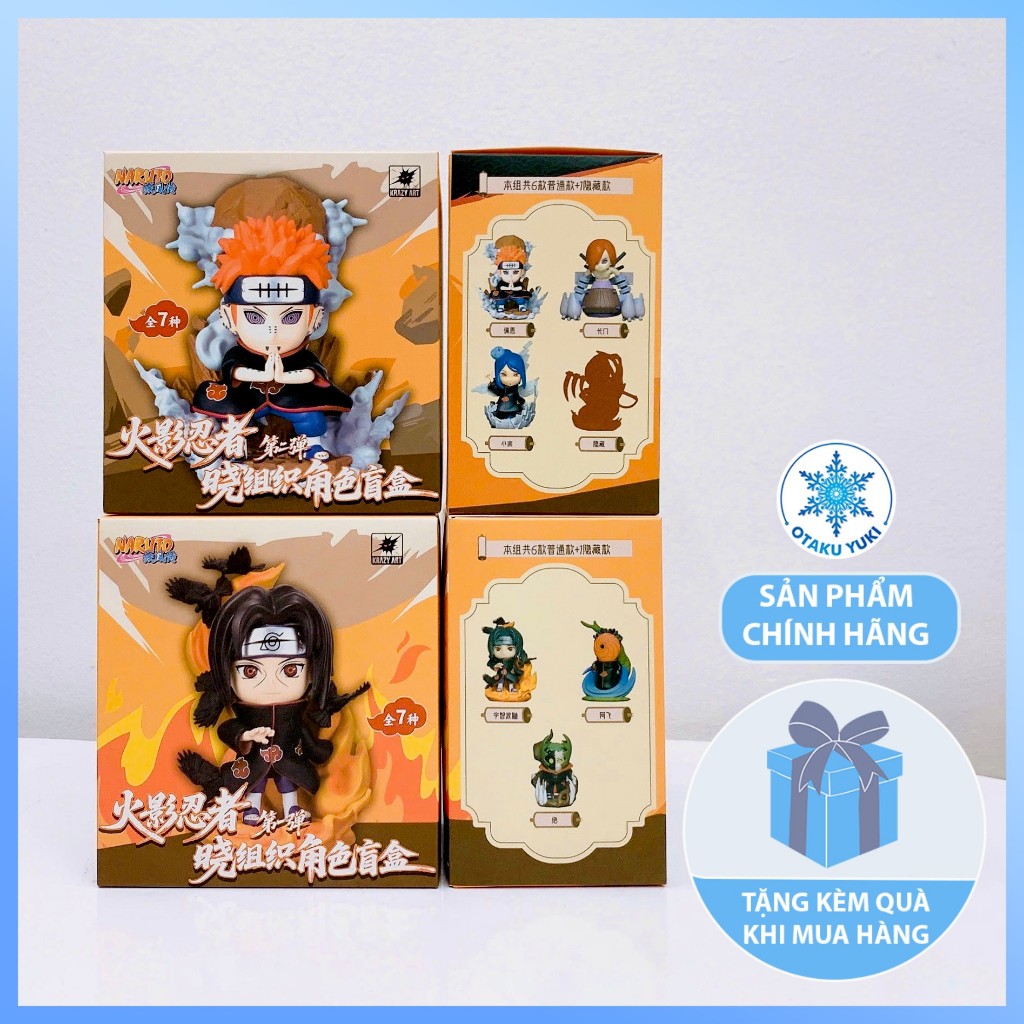 Mô Hình Blind Box Naruto: Akatsuki ver (Pierrot)