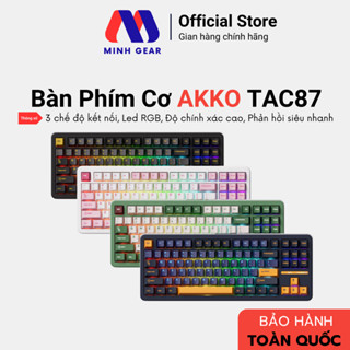  Bàn Phím Cơ Gaming AKKO TAC87 - Hàng Chính Hãng 