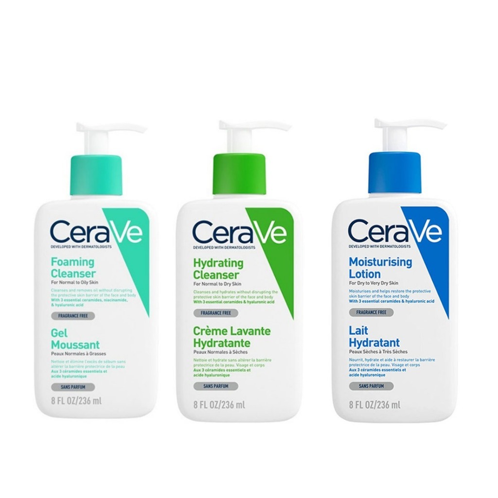 Sữa rửa mặt cerave dành cho da dầu và da thường chính hãng dung tích 236ml | BigBuy360 - bigbuy360.vn