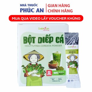 Bột diếp cá hữu cơ Dalahouse - 100% nguyên chất, không phụ gia, không chất bảo quản