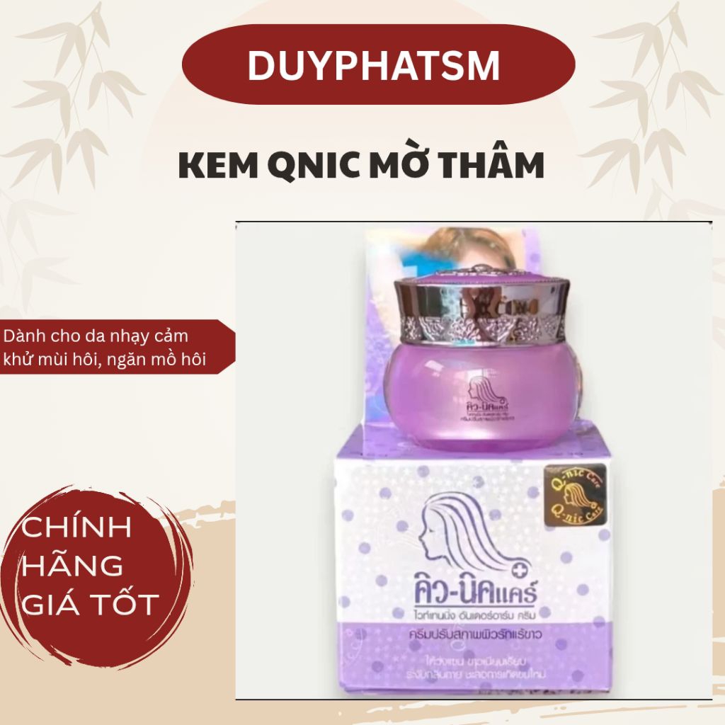 Kem Giảm Thâm Nách Qnic / 88 White Thái Lan hàng xịn