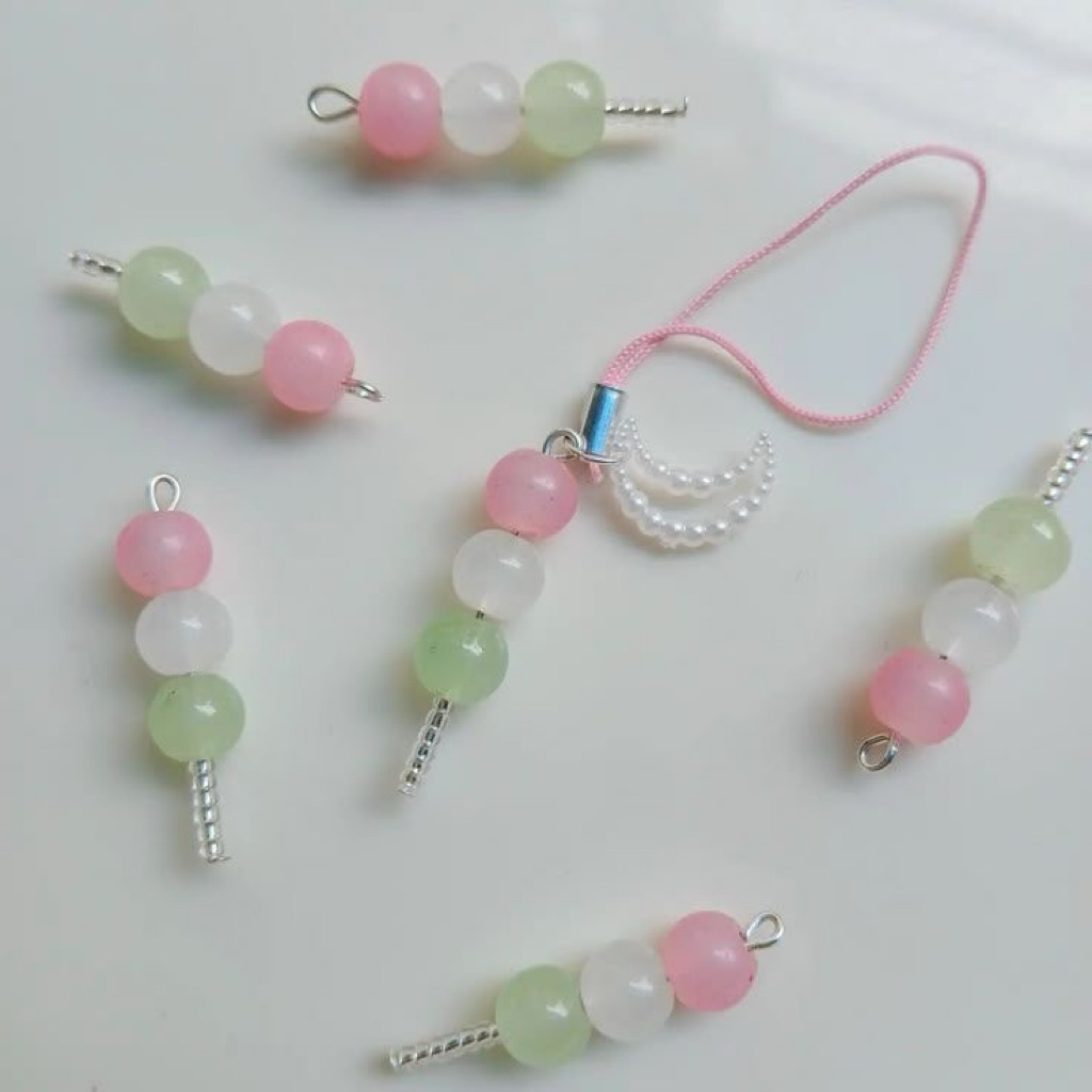 (Mua từ 2 chiếc trở lên ‼️) Keychain Dango | móc khoá điện thoại Dango 🍡 | Kẹo Hồ Lô 🍒