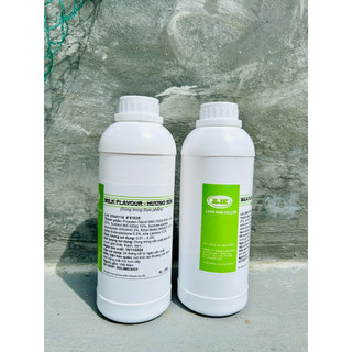 Hương sữa Luân Kha - Milk Flavour Hương sữa - Chai 1Lit- Hương sữa chịu nhiệt