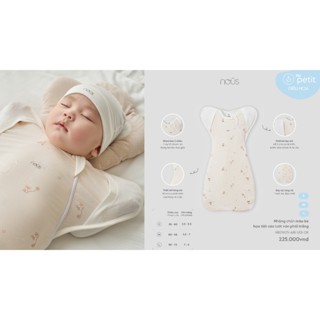 Nhộng Chũn Nous Chất Doux Mềm Mại, Nhộng Chũn Mở Tay Cho Bé