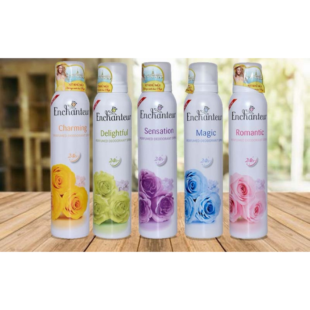 Xịt Khử Mùi Enchanteur 150Ml