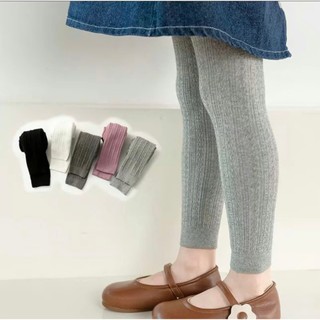 Quần tất len trơn không bàn cho bé gái , chất cotton mềm mịn giữ ấm tốt cho bé gái mặc mùa thu đông