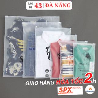 Túi zip lụa mờ  1KG  túi HD có khóa kéo đựng quần áo mỹ phẩm giày dép vớ du lịch  Đồ Cá Nhân  - Chống Bụi 