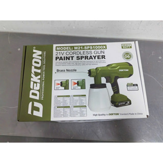 Máy phun sơn pin Dekton M21 SPS1000X