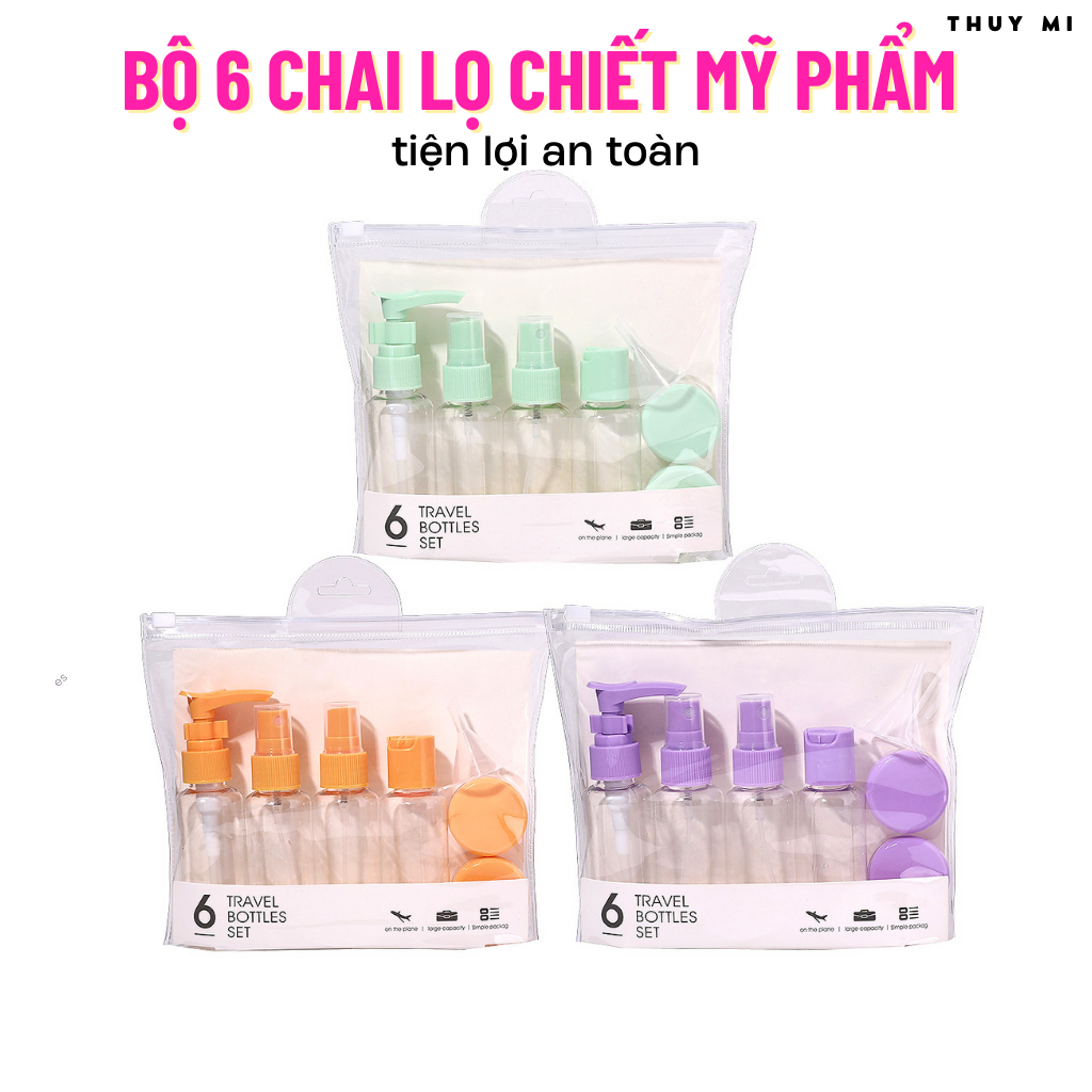 Bộ chiết mỹ phẩm du lịch mini