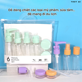 Bộ chiết mỹ phẩm du lịch mini