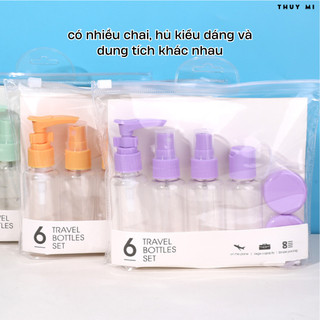 Bộ chiết mỹ phẩm du lịch mini
