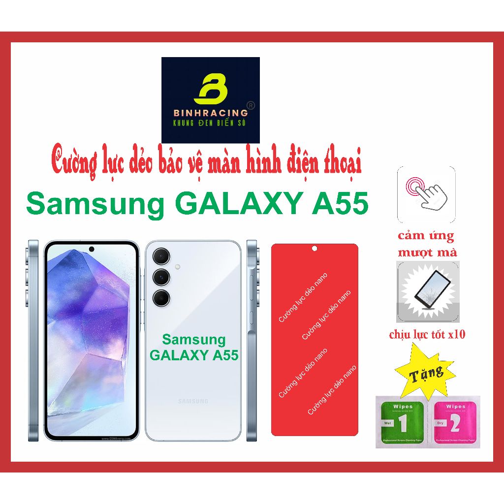 CƯỜNG LỰC DẺO NANO CHO SAMSUNG GALAXY A55