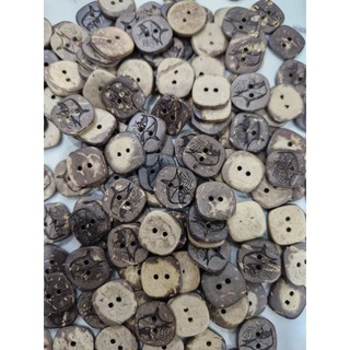 Cúc gỗ dừa (túi 100 cúc)