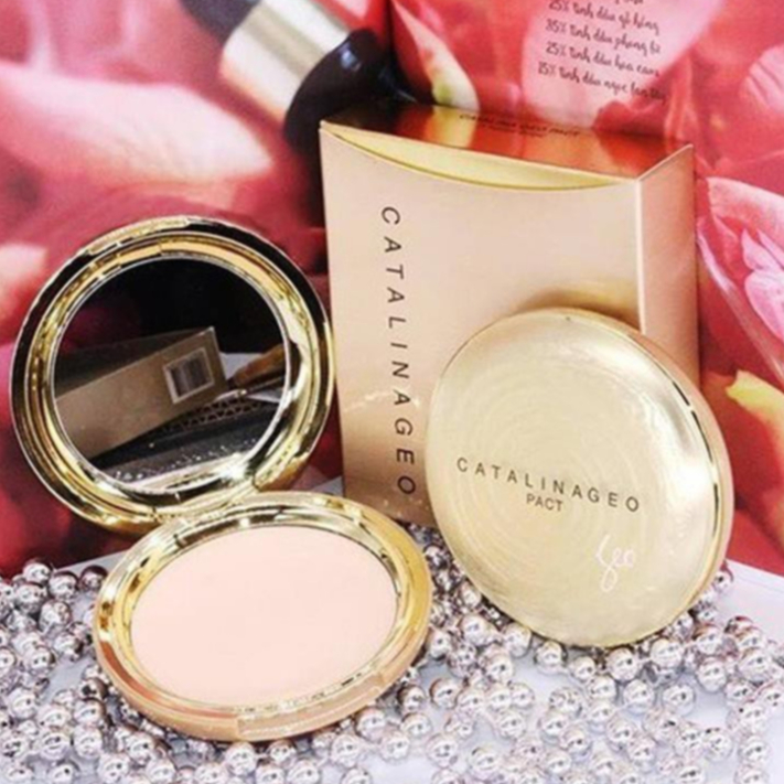 Phấn phủ Catalina GEO Pact vàng