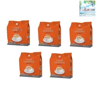 Combo 5 bịch Cà Phê Sữa Hòa Tan 3in1 Good Morning 24 gói Hương vị cà phê sữa béo ngọt.