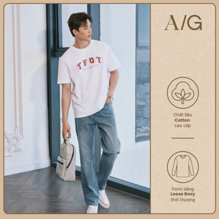 Áo thun Americus Gosani TL06 In Hoạ Tiết "The Flow Of Time" Màu Đỏ, Đen Và Trắng