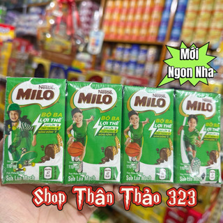 Mới - Sữa Milo Lúa Mạch Nestle (1 Lốc x 4 hộp)