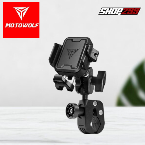 Giá Đỡ Điện Thoại Chống Rung Motowolf MH1 Chính Hãng