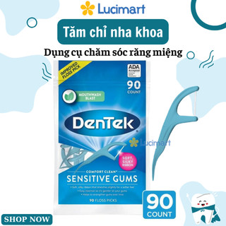 Tăm chỉ nha khoa DenTek Triple Clean Floss Picks