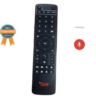 Remote Điều Khiển Đầu Thu Viettel TV360 ( KHIỂN GIỌNG NÓI ) Mẫu ÍT Nút