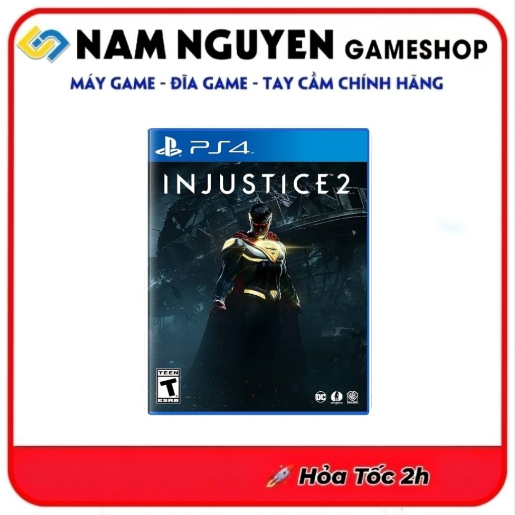 Đĩa Game PS4 | Injustice 2 (Đối Kháng 1-2 Players)