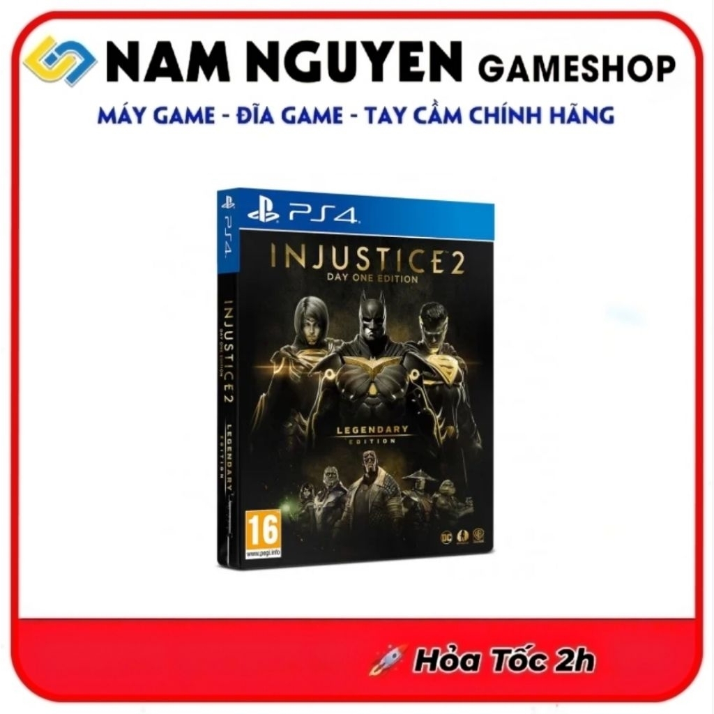 SteelBook PS4 | Injustice 2 Day One Edition