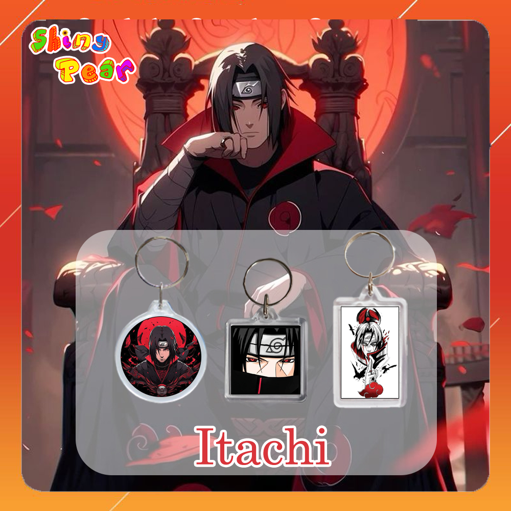 [Naruto] - Móc chìa khóa | Móc khóa Itachi | Itachi Uchiha anime/manga naruto làm quà tặng trang trí