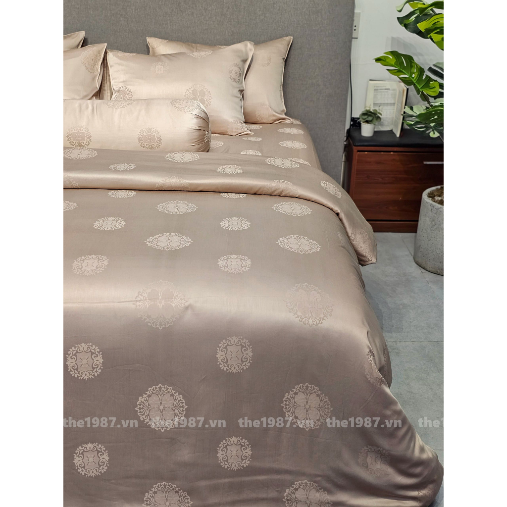 Bộ Ga Bọc Giường BAMBOO JACQUARD – DRAP BJ04