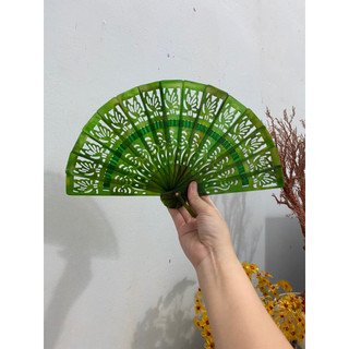 quạt sừng xanh