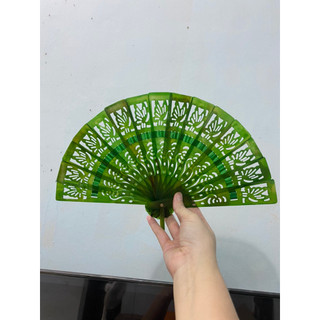 quạt sừng xanh