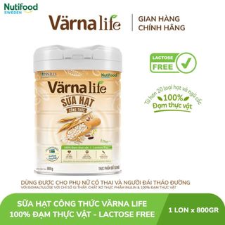 Thực phẩm bổ sung sữa hạt công thức Varna Life (Lon 800gr)