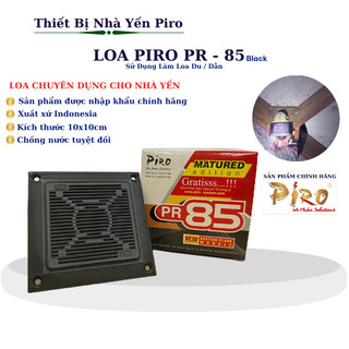 Loa Nhà Yến Piro PR85 NP Black  Nhập Khẩu Chính Hãng Piro Indonesia