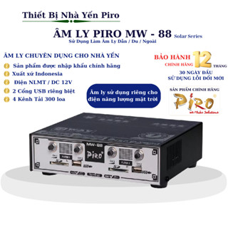 Âm Ly Nhà Yến Piro MW88 Solar Series Nhập Khâu Chính Hãng Indonesia