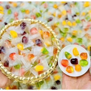  Kẹo Dẻo Trái Cây Bóc Vỏ Mix Vị Siêu ngon 