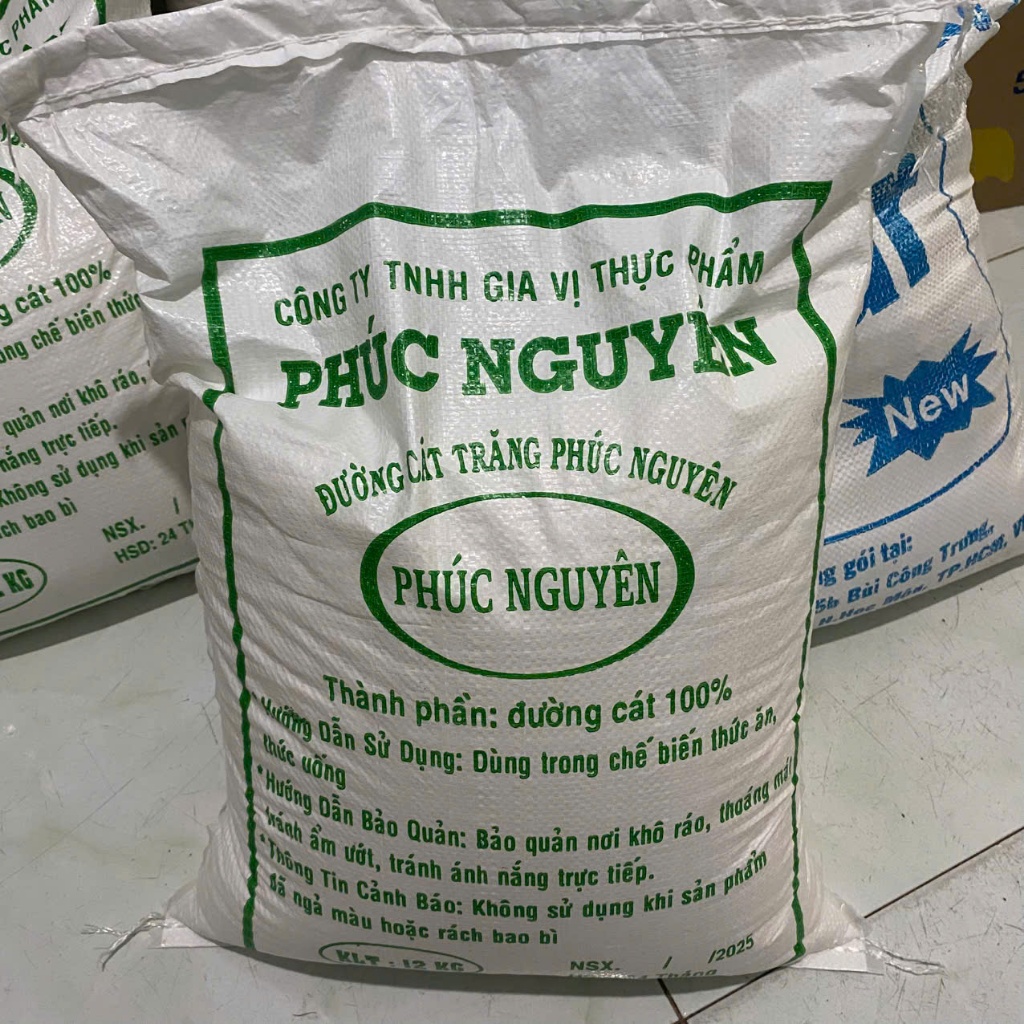 Đường Cát Trắng Cây 12kg. hạt nhỏ