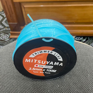 150 Mét Cước Vuông Xanh Ngọc MITSUYAMA 3,0-3,5-4,0 mm
