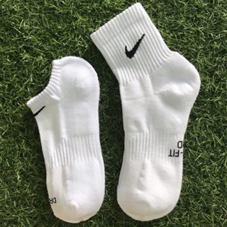  Tất vớ thể thao nam nữ NK DRI FIT - Hàng Xuất Nhật cổ ngắn trung cao dày dặn có đệm bàn 