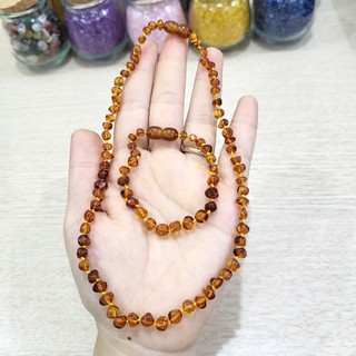 Vòng cổ amber úc cho bé