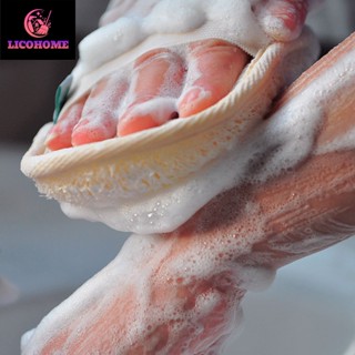 Bông tắm xơ mướp tạo bọt tự nhiên thân thiện môi trường tẩy da chết, massage cơ thể