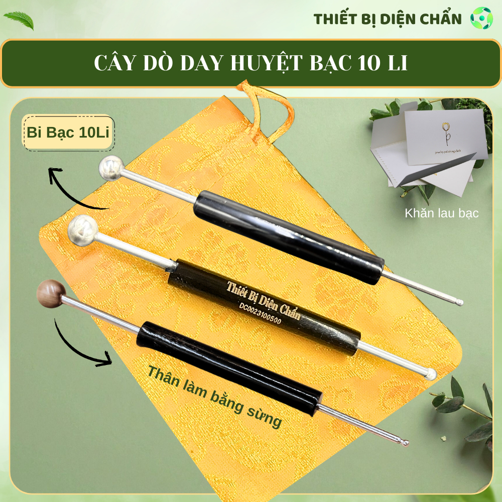 Cây Dò Day (Dò Và Day) Huyệt Bạc 10 Li Dụng Cụ Diện Chẩn Bùi Quốc Châu